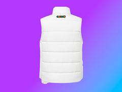 42069(K) White Puffer Vest