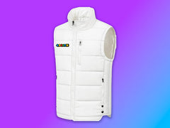 42069(K) White Puffer Vest